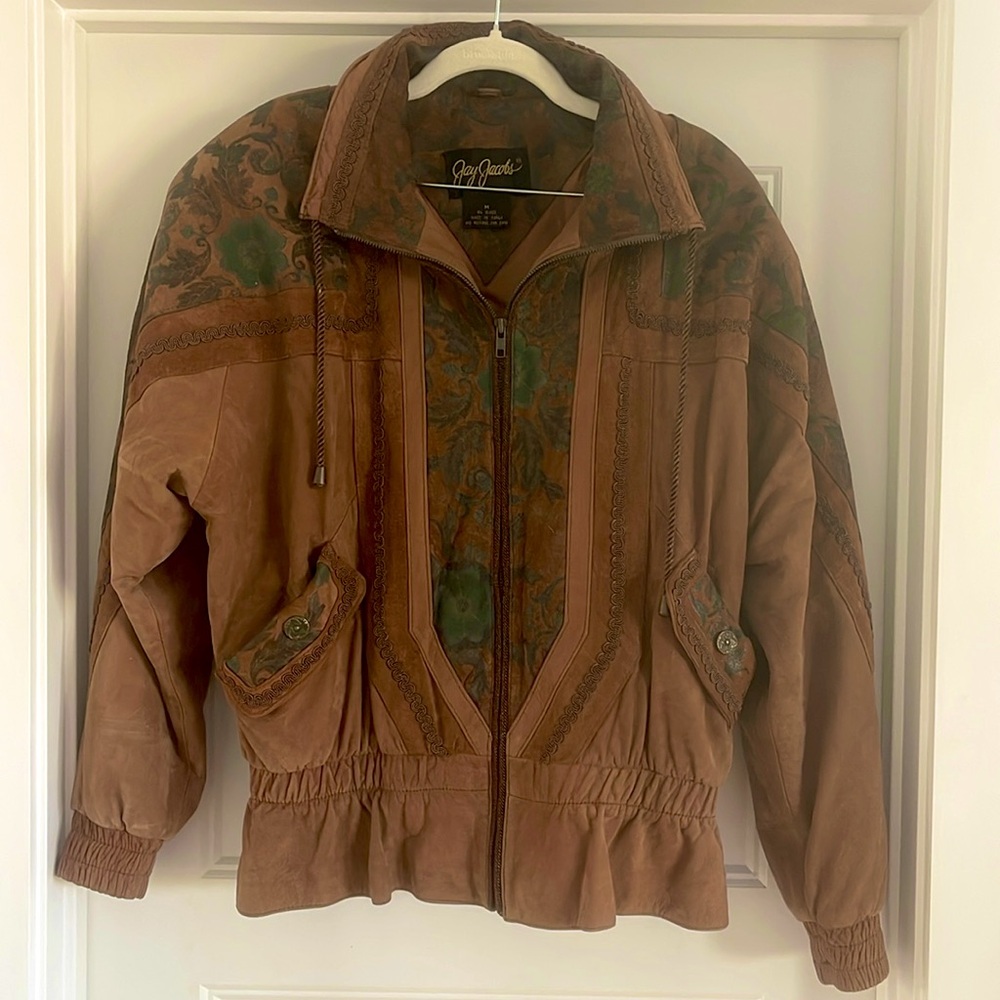 Vintage Jay Jacobs Women’s Leather Coat- GREAT Condition